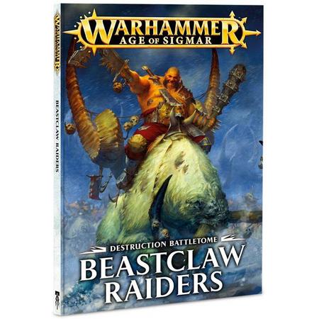 Age of Sigmar 2nd Edition Rulebook Destruction Battletome: Beastclaw Raiders (HC)