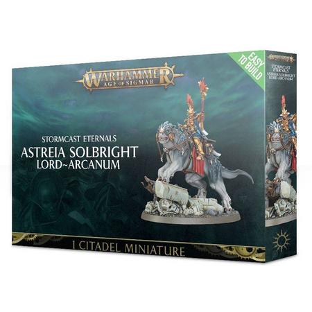 Age of Sigmar Celestials Stormcast Eternals: Astreia Solbright, Lord-Arcanum (Easy to Build)