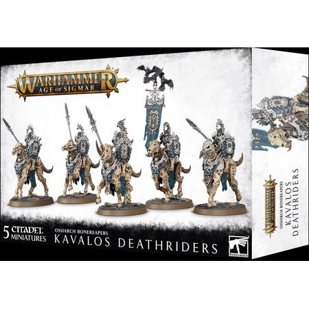 Age of Sigmar Ossiarch Bonereapers Kavalos Deathriders