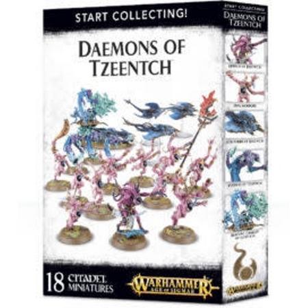Age of Sigmar/Warhammer 40,000 Daemons of Tzeentch Start Collecting Set
