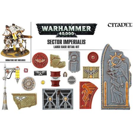 Warhammer 40,000 - Sector Imperialis (Large Base Detail Kit)