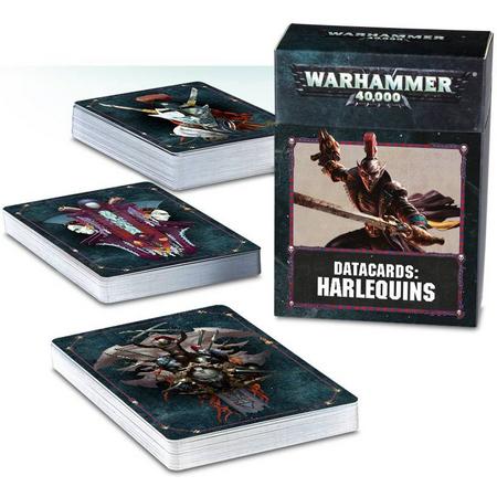 Warhammer 40,000 8th Edition Datacards Xenos: Aeldari Harlequins