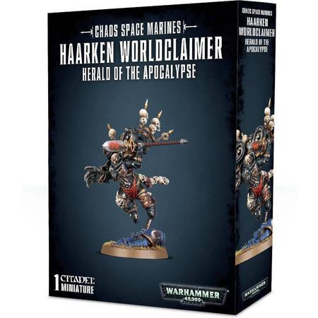 Warhammer 40,000 Chaos Heretic Astartes Chaos Space Marines: Haarken Worldclaimer
