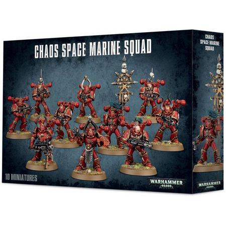 Warhammer 40,000 Chaos Heretic Astartes Chaos Space Marines: Tactical Squad