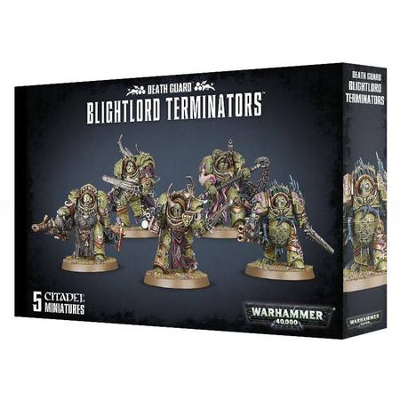 Warhammer 40,000 Chaos Heretic Astartes Death Guard: Blightlord Terminators