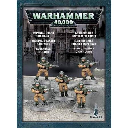 Warhammer 40,000 Imperium Astra Militarum: Cadians (x5)