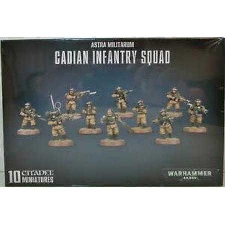 Warhammer 40.000 Astra Militarum: Cadian Infantry Squad