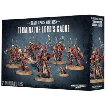 Warhammer 40.000 Chaos Space Marines Terminator Lords Cadre