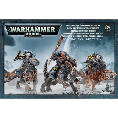 Warhammer 40.000 Spaces Wolves Thunderwolf Cavalry