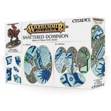 Warhammer Age of Sigmar Shattered Dominion 60mm & 90mm bases