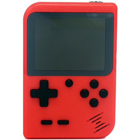 8Bit Portable Game Console Rood - Draagbare Handheld - Retro Spelcomputer - 400 Ingebouwde Games