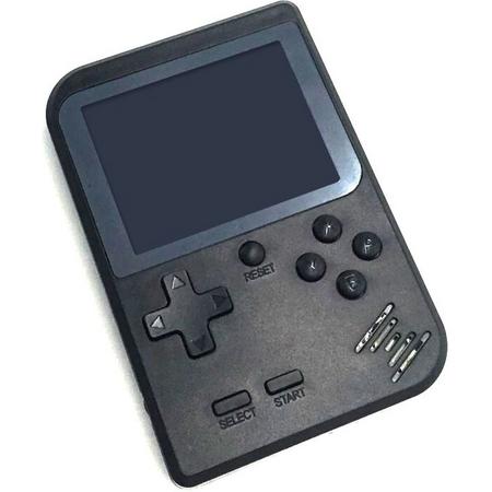 8Bit Portable Game Console Zwart - Draagbare Handheld - Retro Spelcomputer - 400 Ingebouwde Games