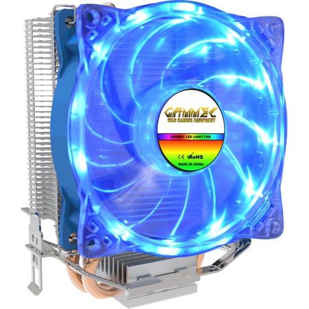 GAMMEC BORA CPU COOLER FOR INTEL & AMD - BLUE LED