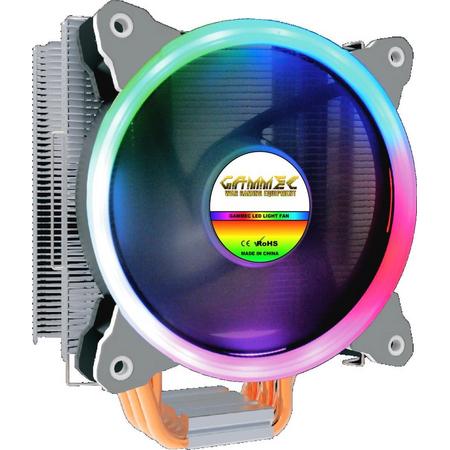 GAMMEC VARDAR CPU COOLER FOR INTEL & AMD - RAINBOW