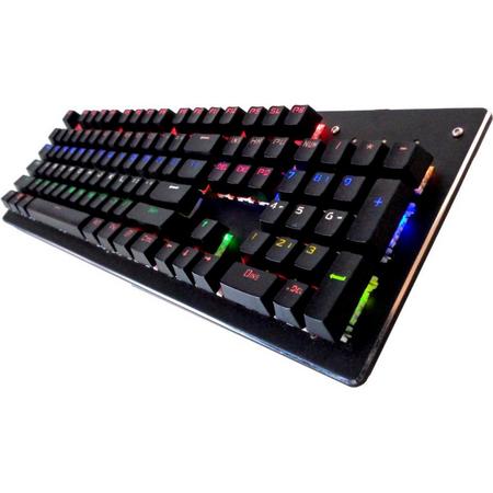 GAMMEC XBLADE MECHANICAL GAMING KEYBOARD WITH RGB LIGHTS - BLUE SWITCHES