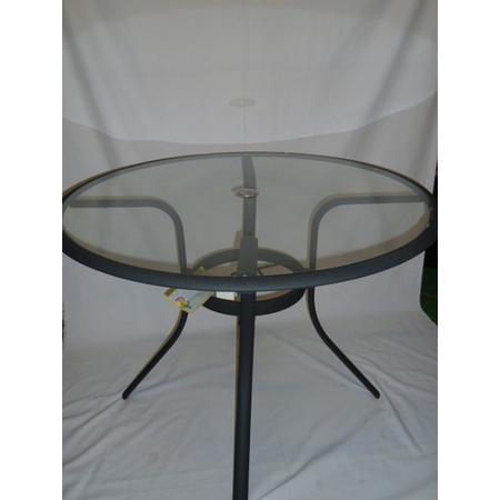 Explorer tafel 100cm Alu/Glas Anthraciet