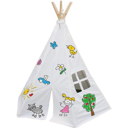 Garden Games tipi Decorate Your Own wigwam
