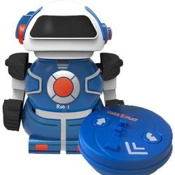 Gear2play Rc Robot Mini Bot Speelfiguur 10 Cm Blauw In Blik