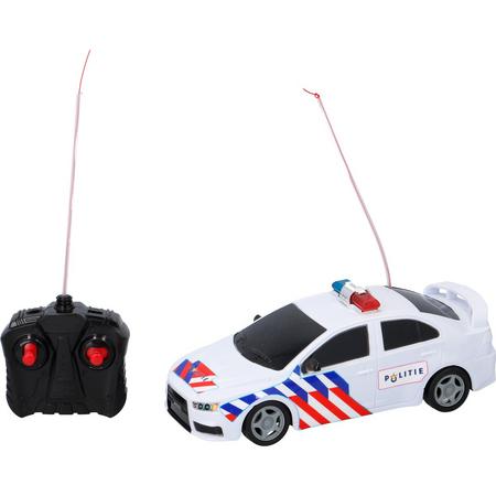 Gearbox Politieauto - op afstand bestuurbaar - schaal 1:20
