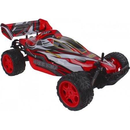 Gearbox Rc Raceauto 1:10 High Speed Car 2,4 Ghz Rood