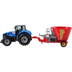 Gearbox Tractor Speelset 2-delig 44 Cm Blauw