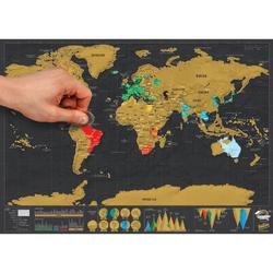 Wereldkaart Scratch Map Kraskaart