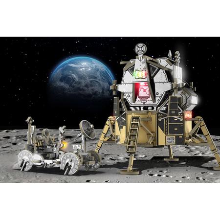 Geekclub - Nasa Collection - Apollo 11 & Moon Rover - excl. tools - Solderen - Electronica