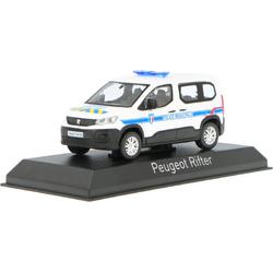 Peugeot Rifter Police Municipale - Modelauto schaal 1:43