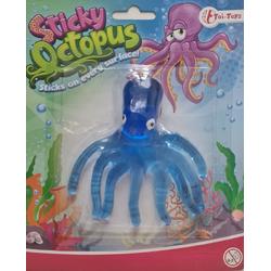 Speelslijm Octopus blauw - Slime - Slijm - Octopus blauwe slijm - Squishy - Sticky Octopus - Putty - Slijm maken - Slijm pakket - Schoencadeau - Verjaardagscadeau kinderen - De grote slijmfilm