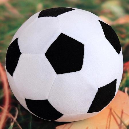 Voetbal - Sport Bal - Gevulde Pluche Zachte Kleurrijke Wk Voetbal -Pluche Speelgoed - Voor Peuter Baby Kids - Gift 22Cm