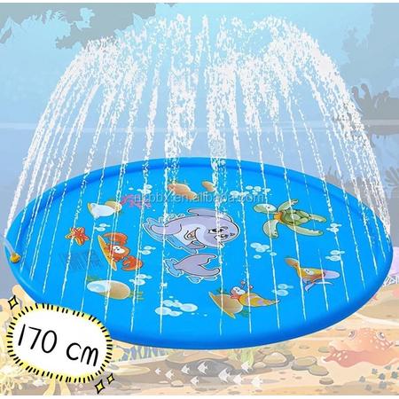 Water spray mat 170cm - water speelgoed - zomer speelgoed - opblaasbaar