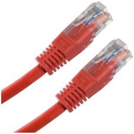 CablExpert PP12-5M/R - Netwerkkabel, UTP Cat5E, rood