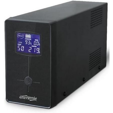 EnerGenie EG-UPS-031 - UPS met LCD, 650 VA