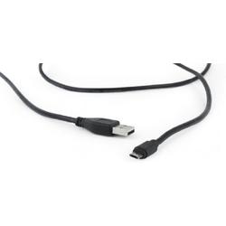 Gembird CC-USB2-AMMDM-6 1.8m Micro-USB A USB A Mannelijk Mannelijk Zwart USB-kabel