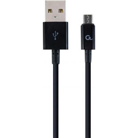 Micro-USB laad- & datakabel, 1 m, zwart