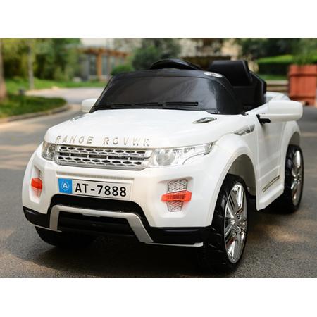 Range Rover Wit elektrische kinderauto 12 volt met afstandsbediening