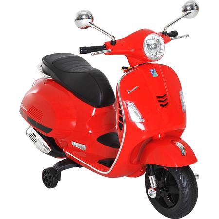 VESPA kinderscooter 12V kleur Rood