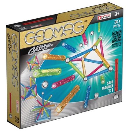 Geomag Glitter Color - Bouwpakket - 30-delig