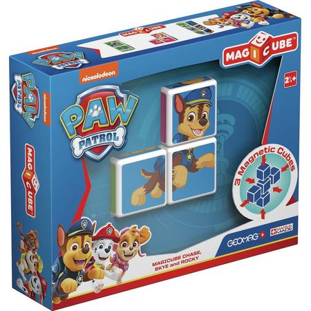 Geomag MagiCube Paw Patrol Chase, Skye and Rocky - 3 delig