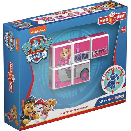 Geomag MagiCube Paw Patrol Skye Helicopter - 5 delig