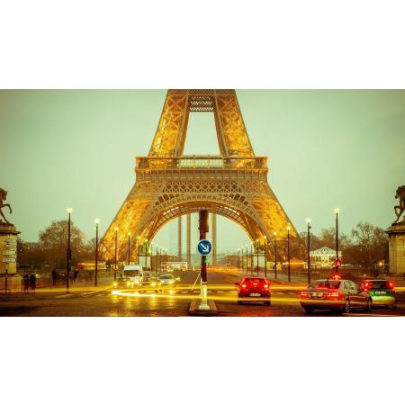 Diamond Painting Volwassenen – Diamond Painting Pakket – Parijs - Eiffeltoren –  Volledige Bedekking – Vierkante Steentjes – Hobby Pakket – 30x40 cm