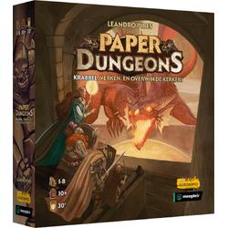 Paper Dungeons NL - Gezelschapsspel -   - Meeplebr