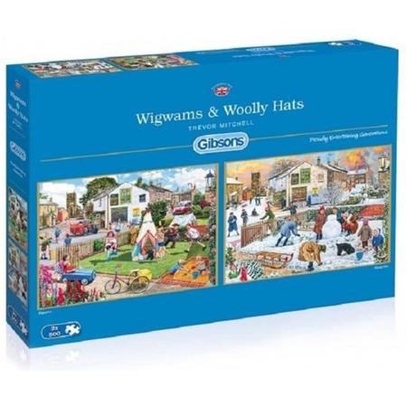 Puzzel - Gibsons Wigwams & Wooly Hats
