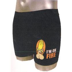 humor - boxershort - Im on fire - one size