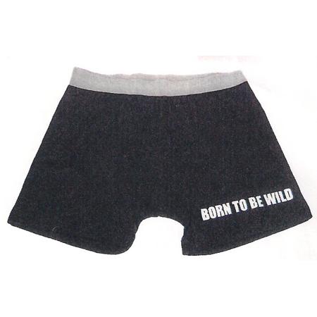 humor - boxershort - born to be wild - one size