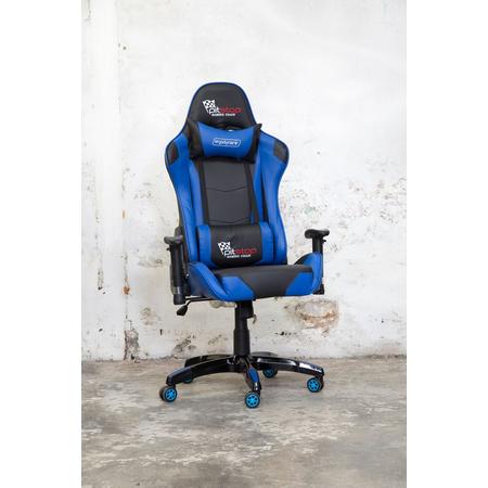 Bureaustoel Game Racing Chair Blauw