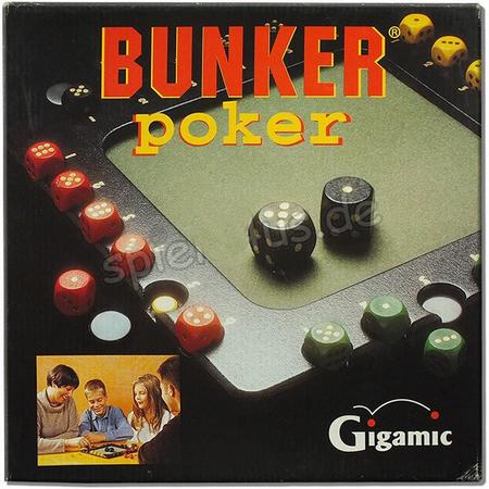 Bunker Poker spel Gigamic