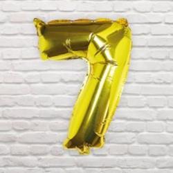 Balloon - Gold Foil Number - 7