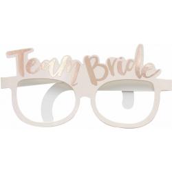 Team bride brillen roze-roségoud (8st)