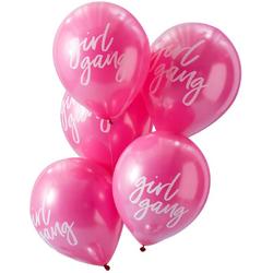 Girl Gang ballonnen roze (10 stuks)